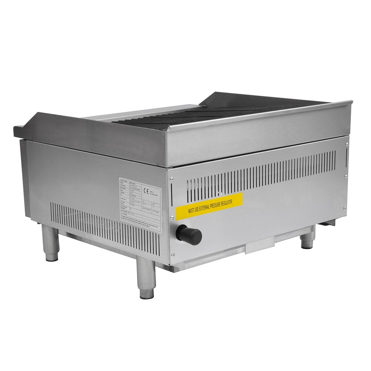 101055 - Gas Countertop Charbroiler - Dual Control