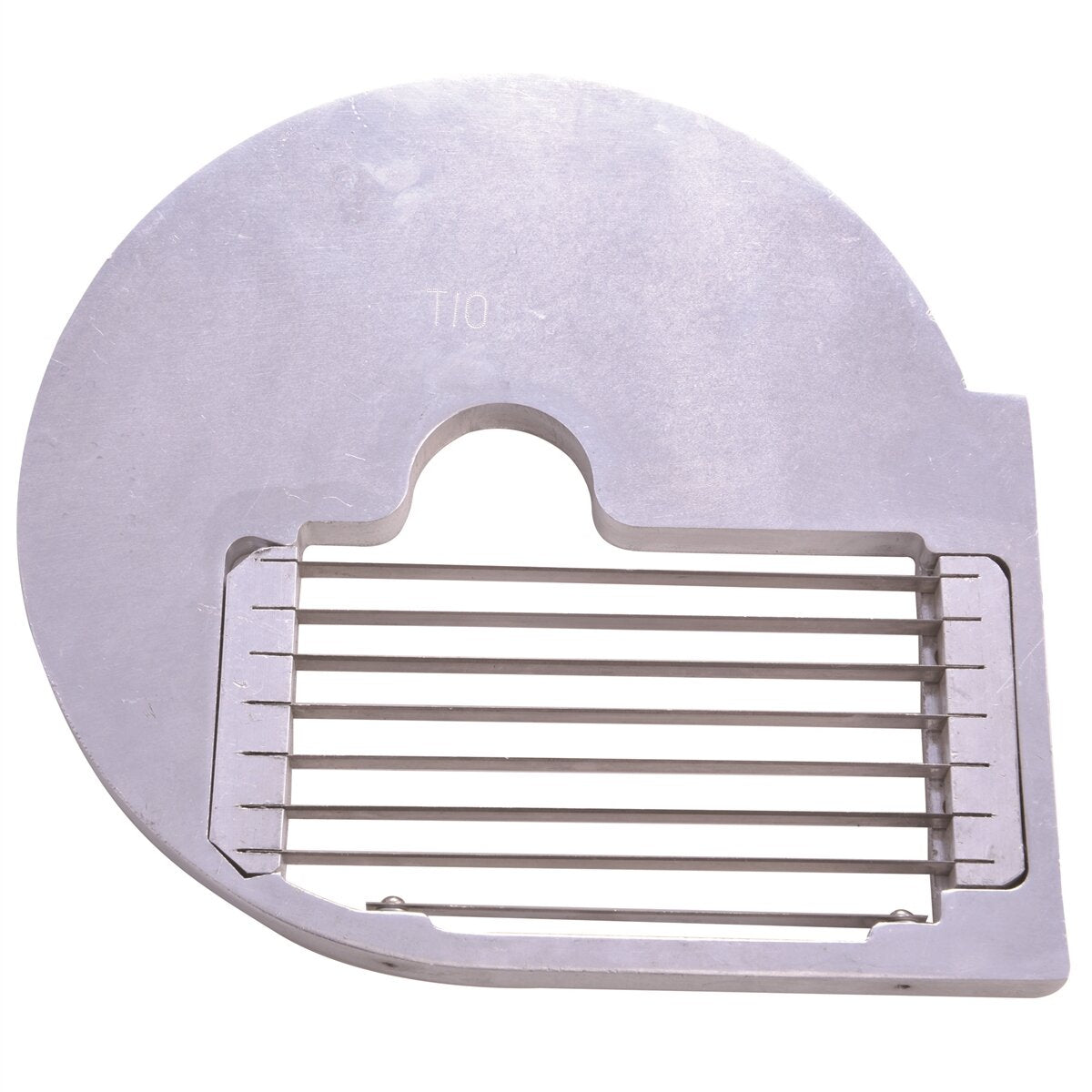 201010-T10 Vegetable Prep Machine 10x10 mm French Fries Disc (Half)