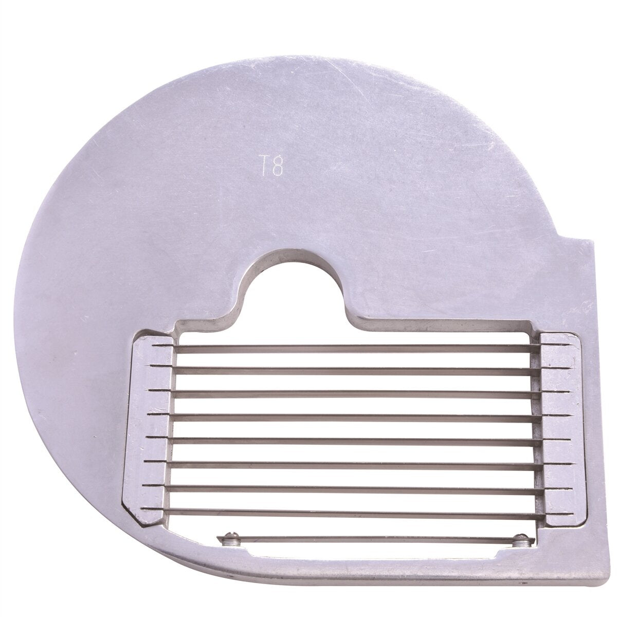201010-T8 Vegetable Prep Machine 8x8mm French Fries Disc (Half)