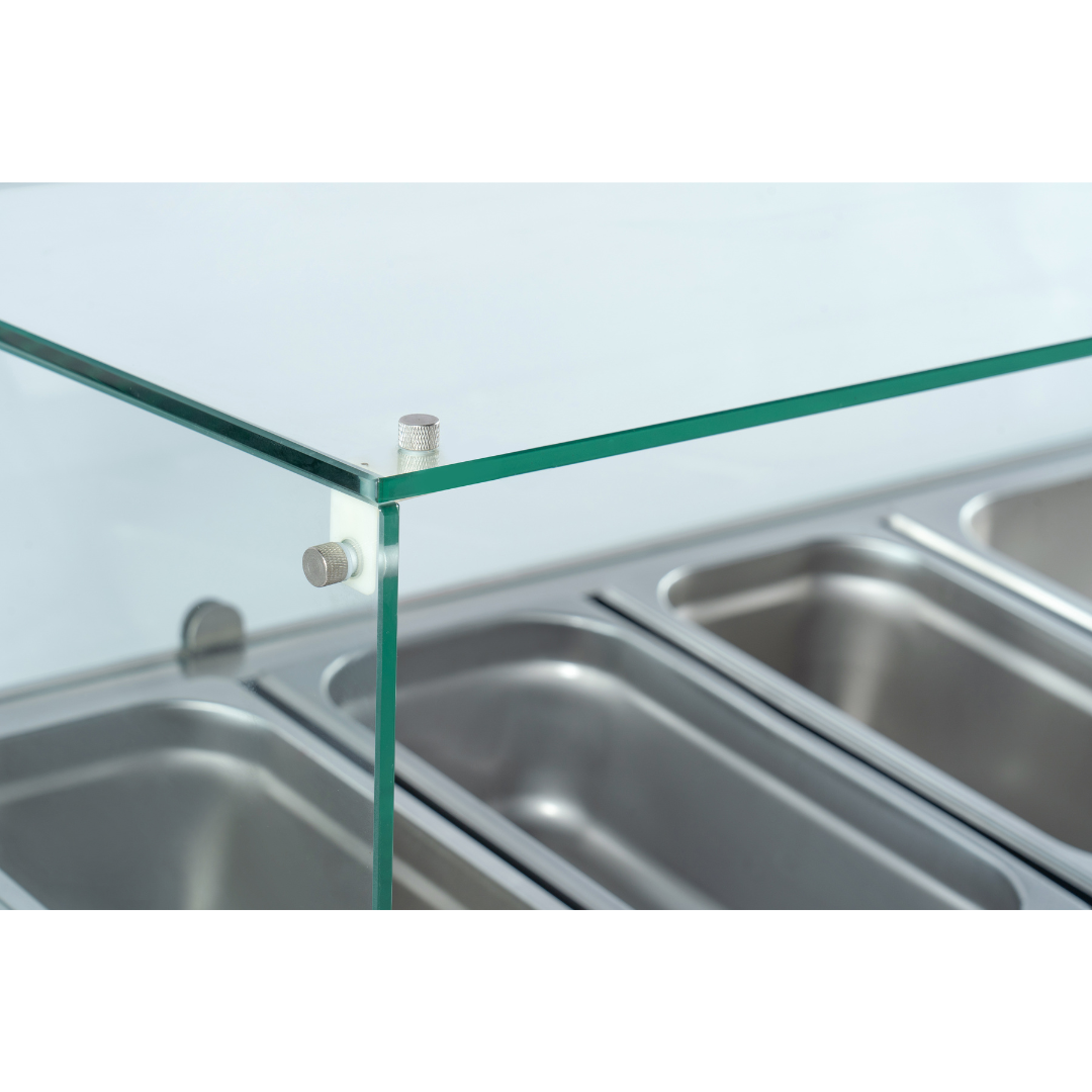 221049 - Refrigerated Pizza Display - 74L 9xGN1/3  (VRX2000/380)