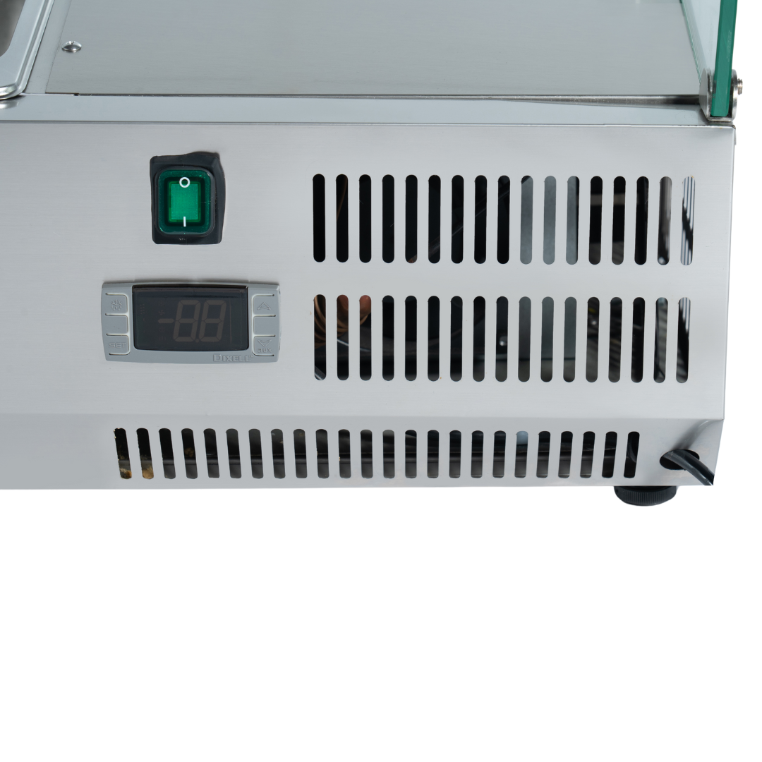 221044 - Refrigerated Pizza Display - 38L 3xGN1/3+1xGN1/2 (VRX1200/380)