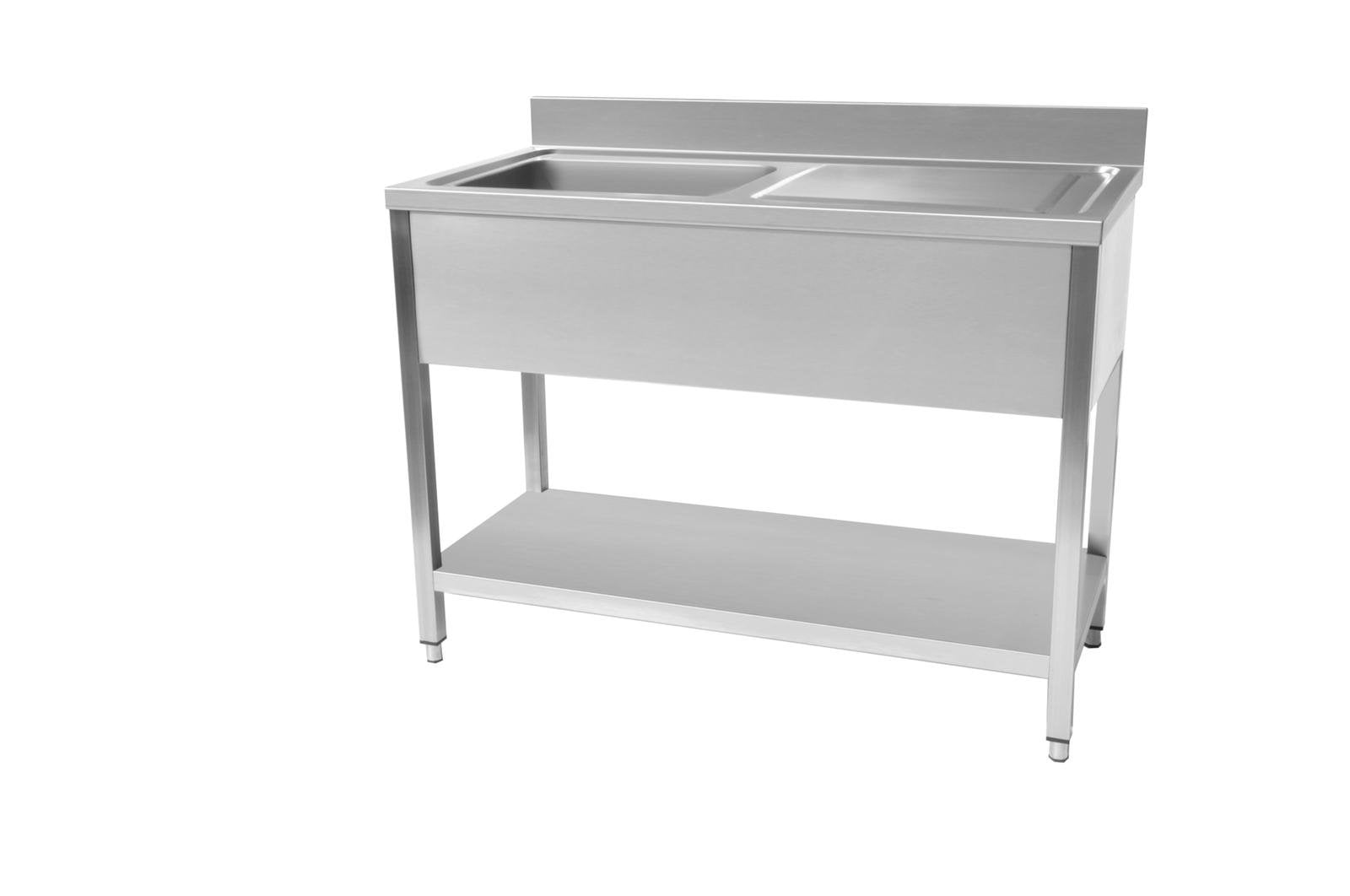 231010 - Stainless Steel Sink 1200x600mm (WxD) Right Hand Drain