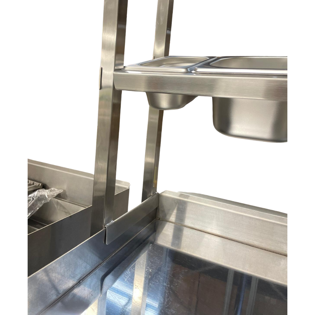 231055 - Garnish Rail for Charbroiler & Griddle 600mm Wide