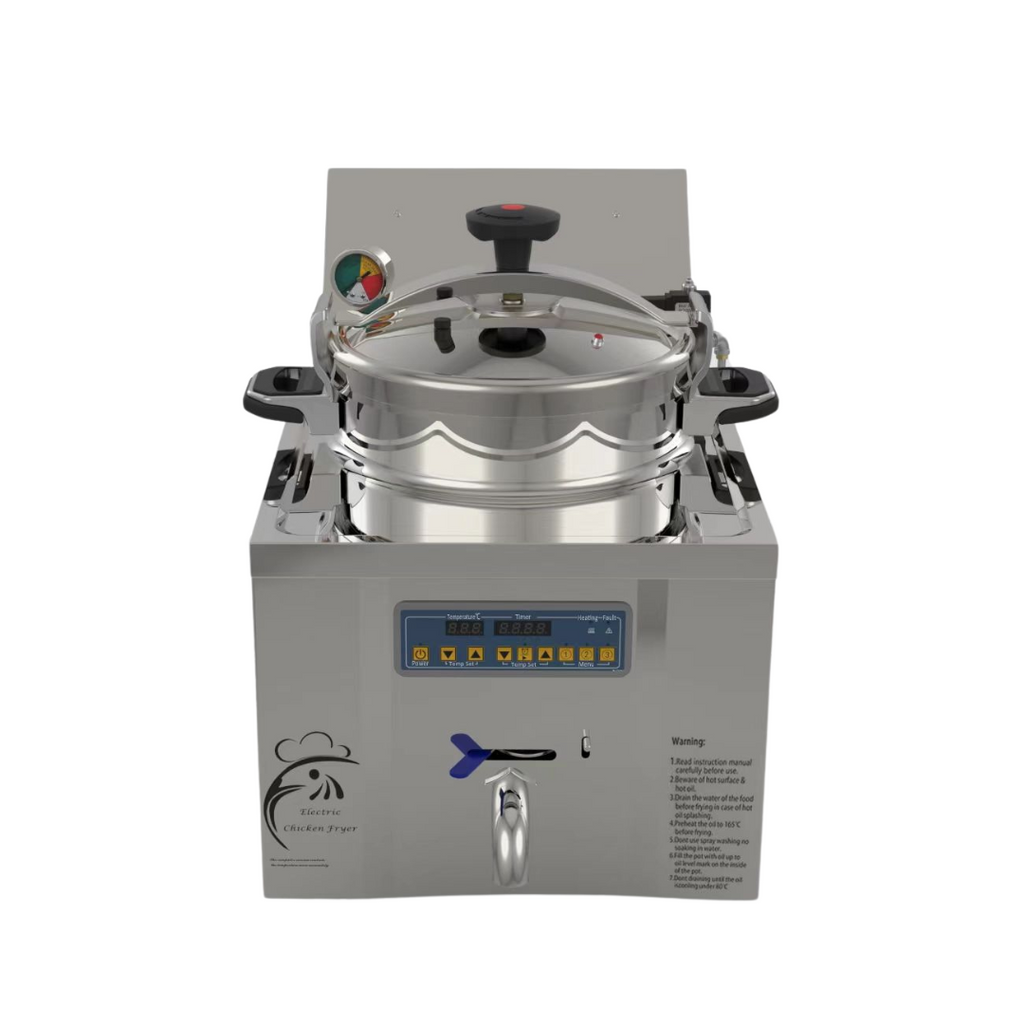 341002 - Countertop Electric Pressure Fryer 22L