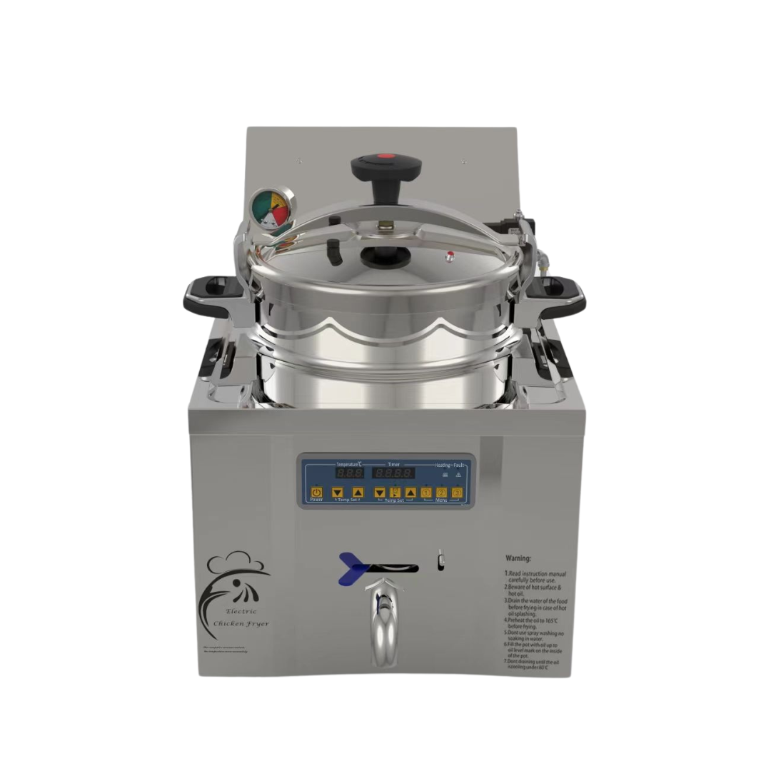 341002 - Countertop Electric Pressure Fryer 22L
