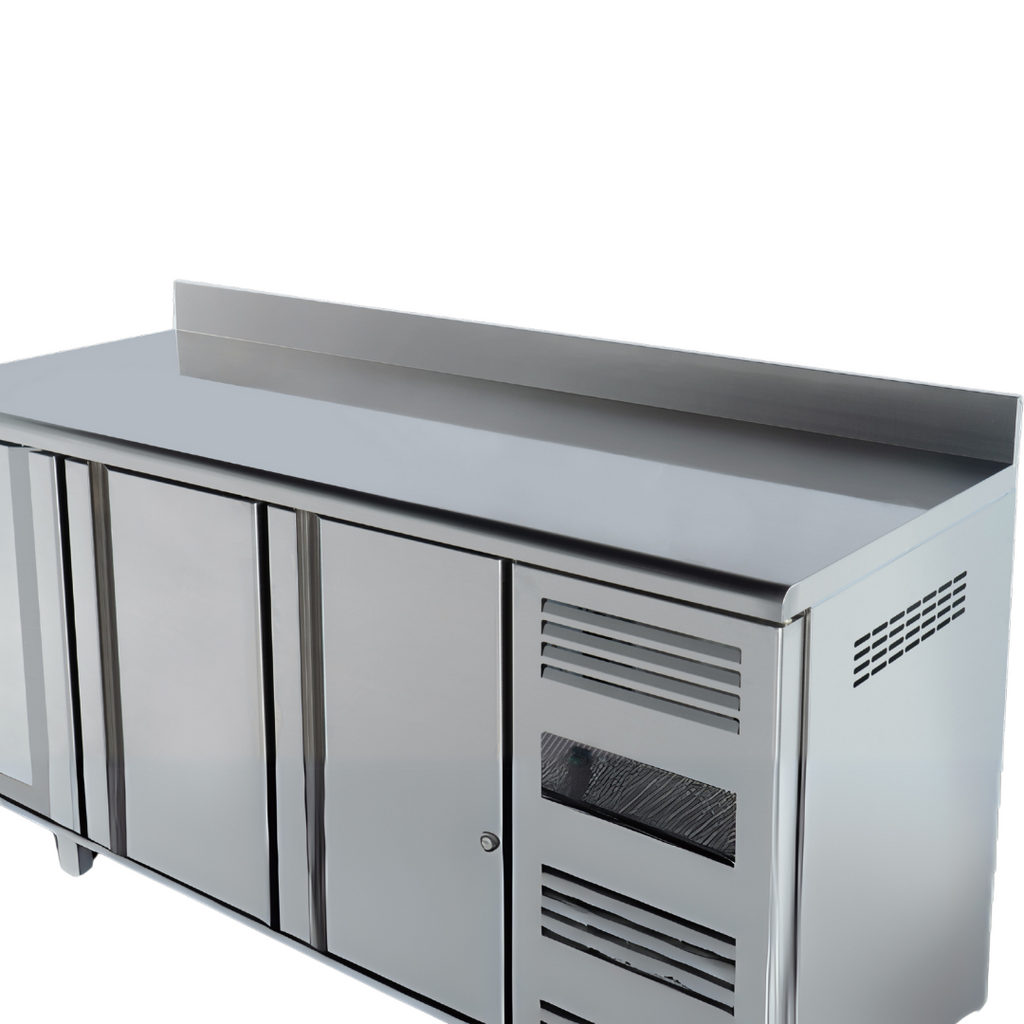 221026 - 4 Door Refrigerated Counter with Backsplash - 467 L (SNACK4200TN)