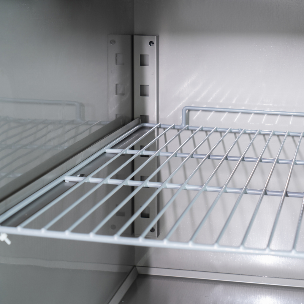 221051 - 3 Door Refrigerated Sandwich Counter with Granite Worktop - 650L